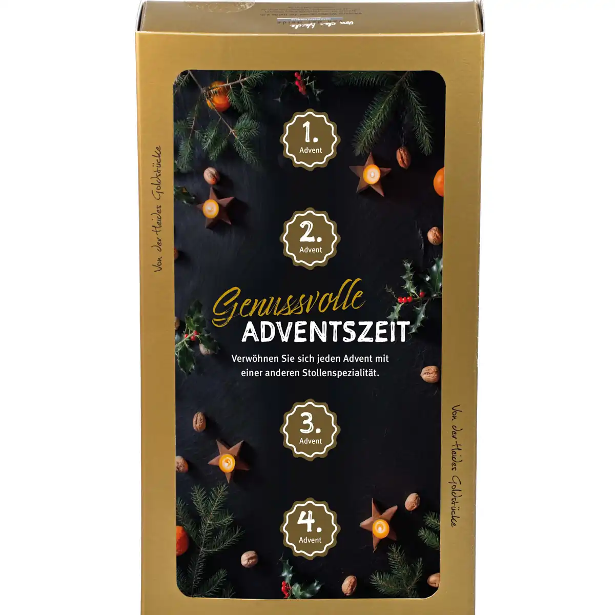 Adventskalender mit Einschieber