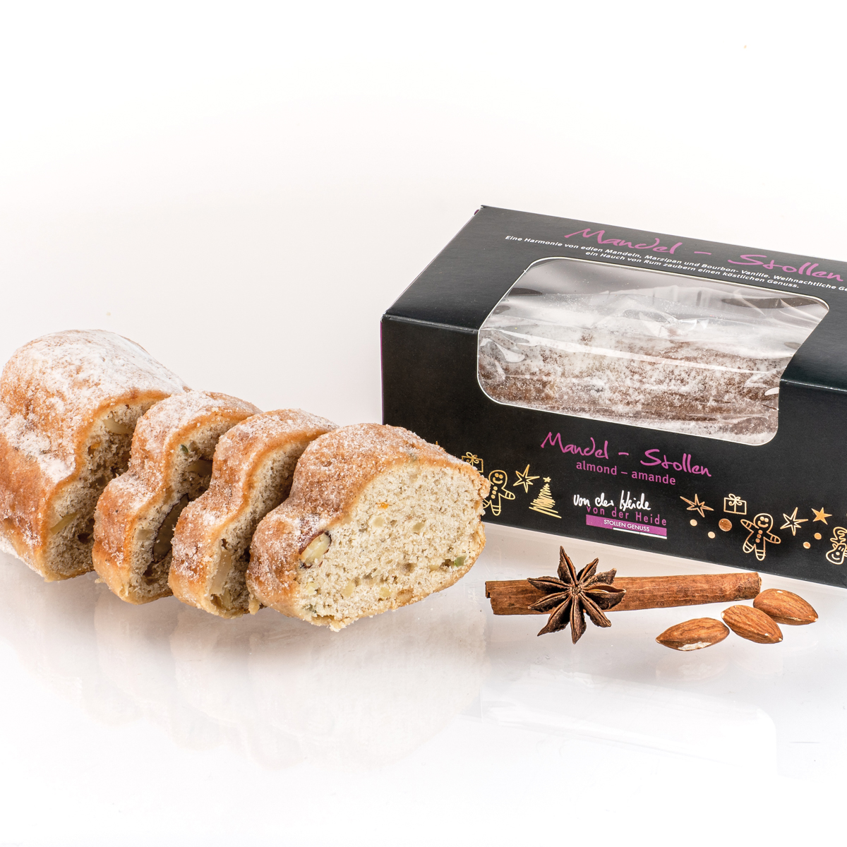 Mandel-Stollen 250g-zoom