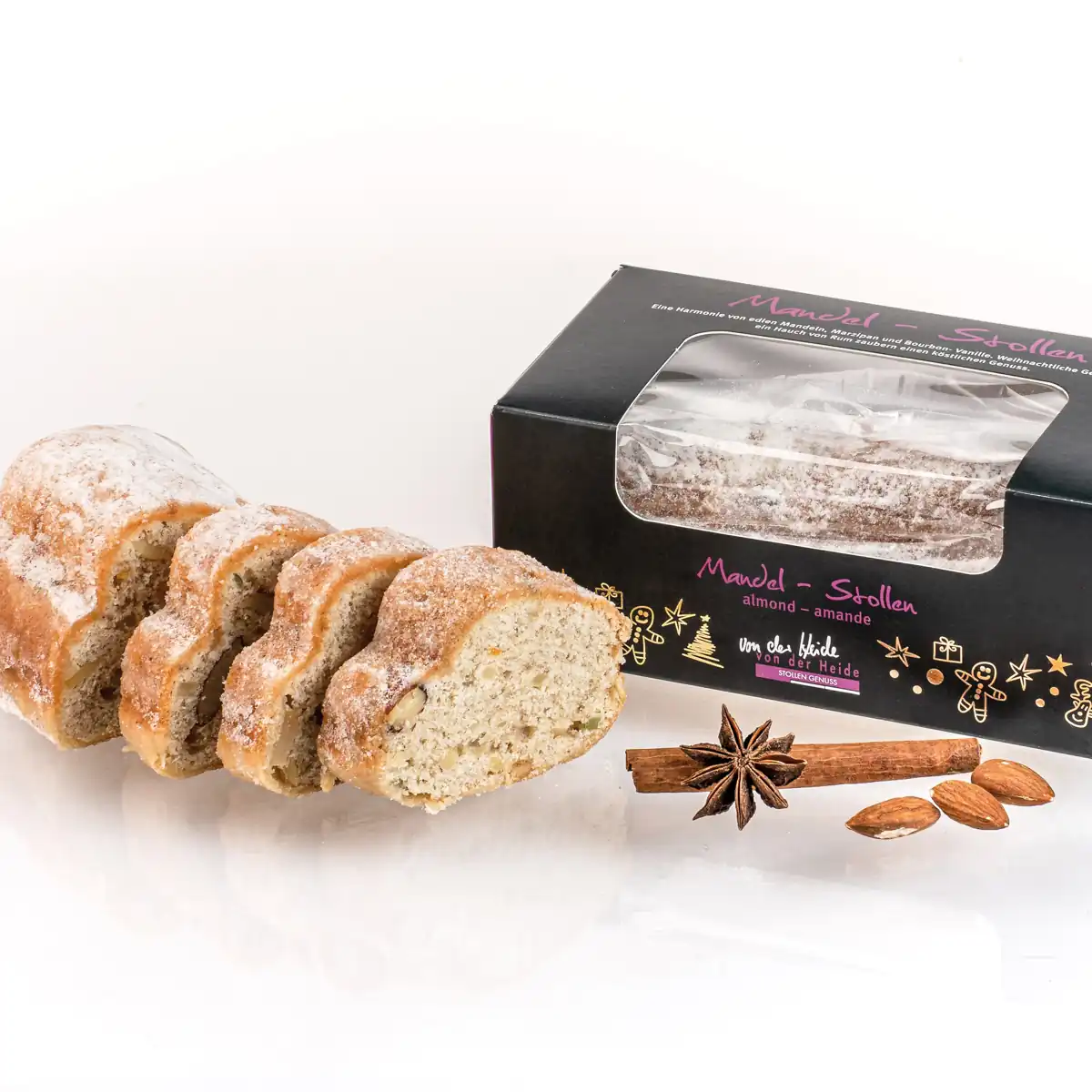 Mandel-Stollen 250g